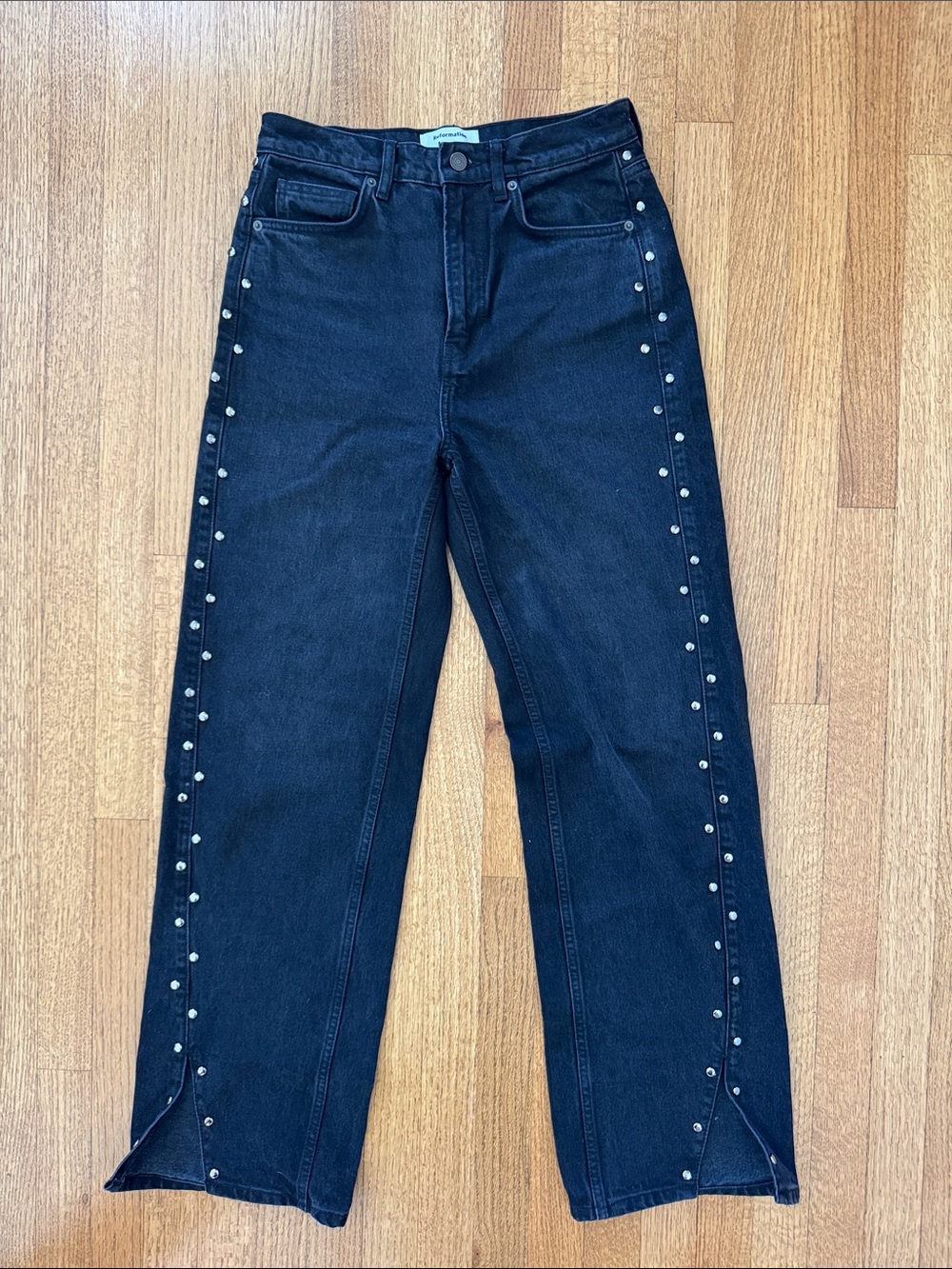 Reformation Cary Studded High Waist Jeans - Picture 6 of 7